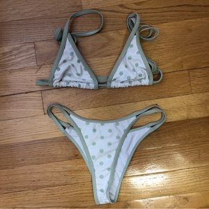 Princess Polly Polka Dot Bikini Set